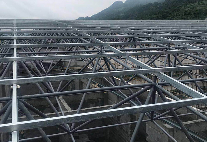 东城学校艺体楼网架
